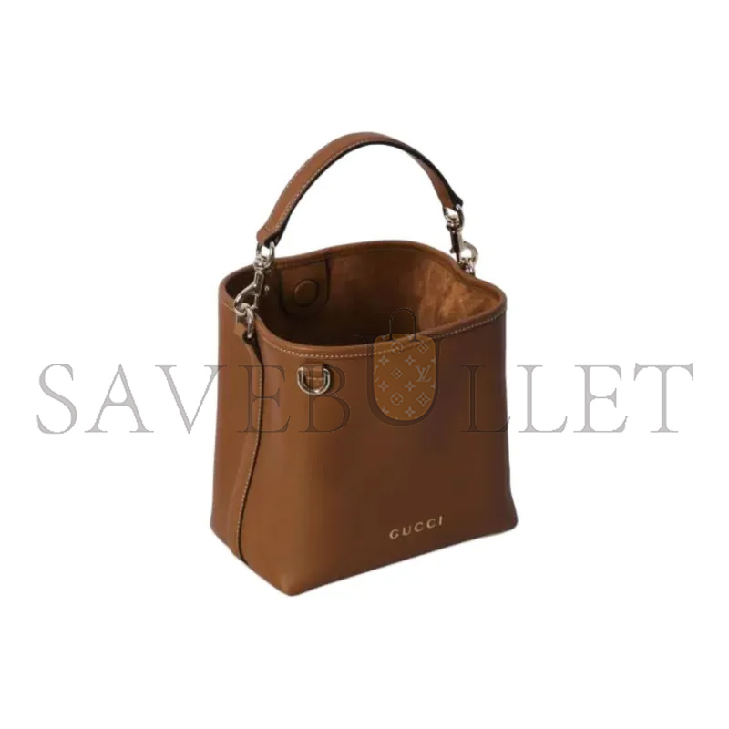 G*u*i gg emblem small bucket bag 815118 (19*18*11cm)